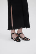 Jessica Long Sleeve Dress in Wool Knit