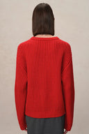 Suéter zodiacal Star Lover en punto grueso de lana merino