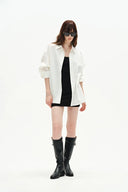 Linda Button-Up Shirt in Oxford Cotton