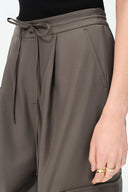 Eva Drawstring Pants in Fine Wool Blend