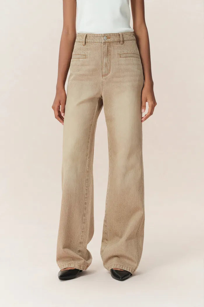Lauren Single Pocket Jeans in Cotton Denim