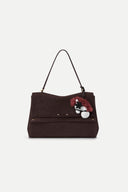 Charm para bolso Sita Pony en fieltro de lana y cuero