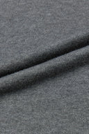 Maglia Base Trasparente Basic in Maglia di Cotone e Cashmere