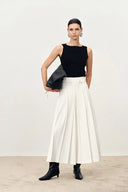 Culottes larges anti-transparence Mignon en tissu léger pour costume