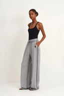 Pantalon de jogging My Mr. Shadow à bords pulvérisés à la main en modal-acétate