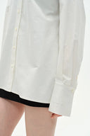 Linda Button-Up Shirt in Oxford Cotton