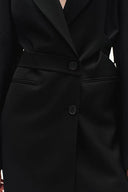 Mel Blazer Suit Dress in Acetate-Merino