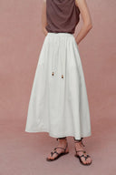 Mignon Top and Maxi Skirt Matching Set in UPF 200+ Cotton-Feel Sun Protection