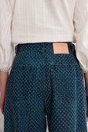 Jean Pantalon Large Sunny en Denim de Coton