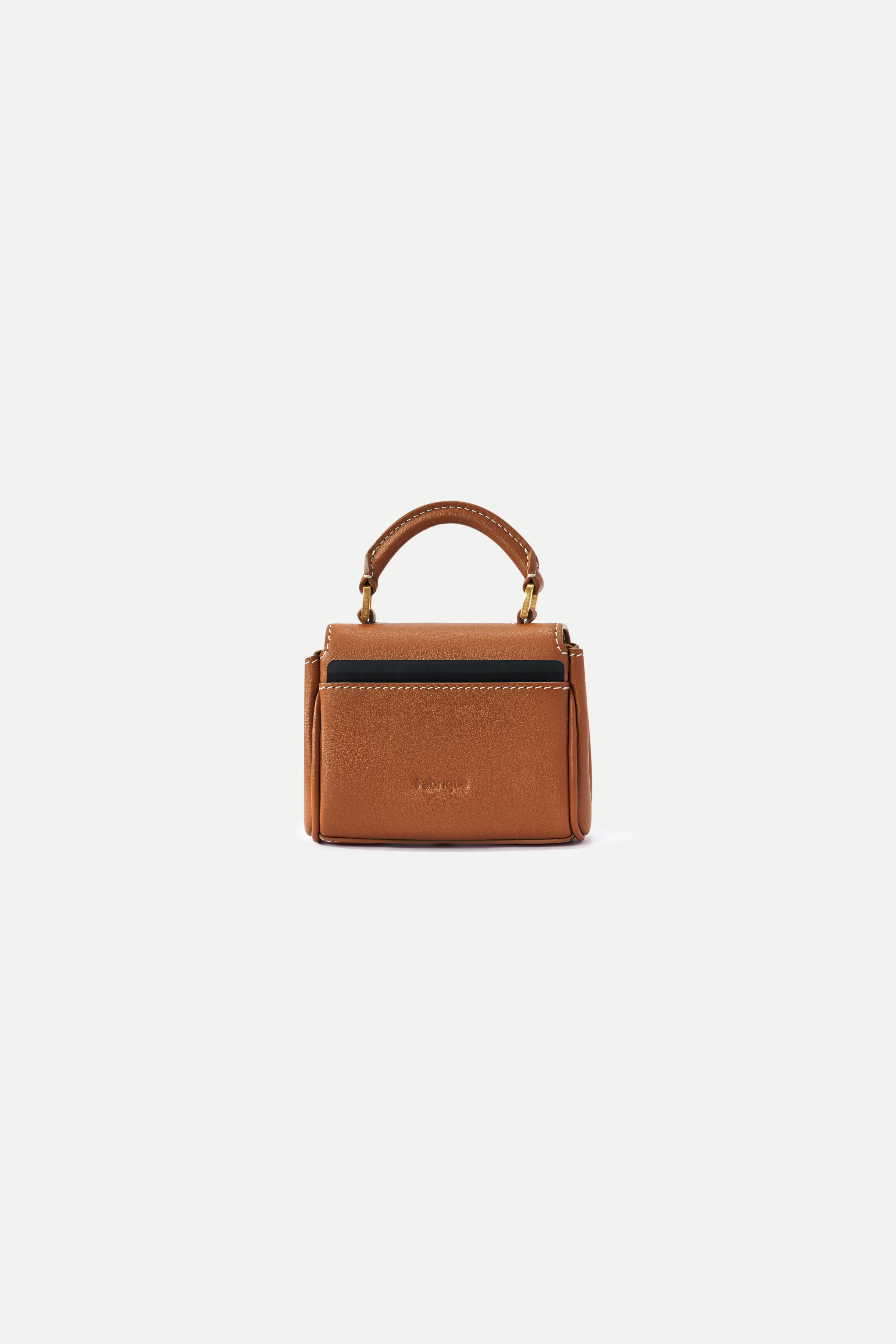 Rialto Mini Charm Bag in Top-grain Nappa Cowhide Leather
