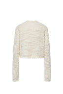 Vega Hand Swen Pearl Cardigan in Alpaca Blend Bouclé Knit