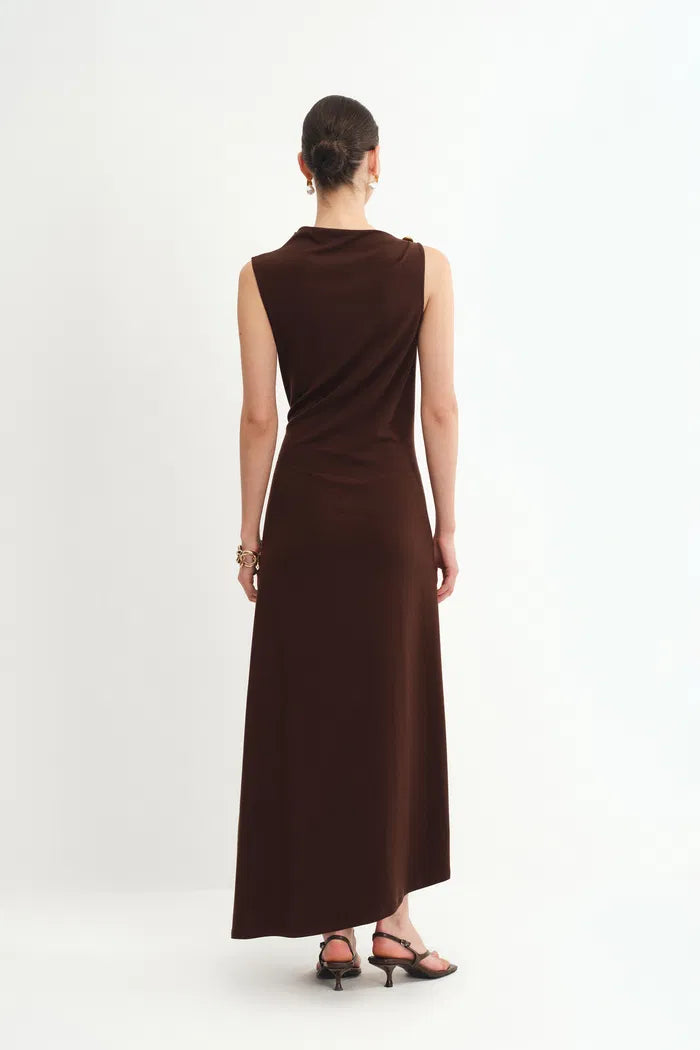 Kiki Knotted Draped Dress