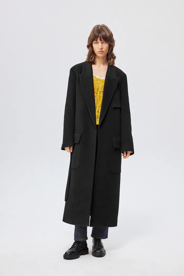 Stanley Robe Coat in Wool-Alpaca Blend – fbrq.com Stanley Robe Coat in Wool-Alpaca Blend – fbrq.com