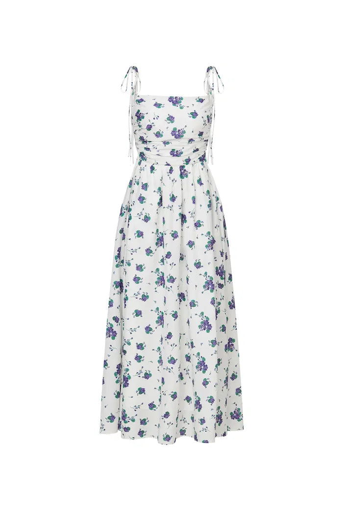 silk cotton blend dress Elie Saab, Silk and cotton-blend guipure lace midi dress, Women, Beige, US 8, Dresses