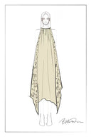 Hazel Lace Panel Halter Neck Sleeveless Boho Dress in Silk Cotton Blend