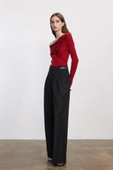 Venus Convertible Off Shoulder Long Sleeve Top