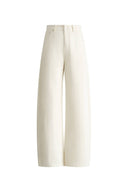 Jeans de pierna ancha Akari en denim de algodón