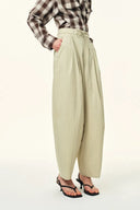Mina Balloon Cropped Pants in Cotton