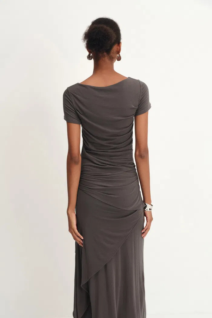 Nhat Jersey Dress in Tencel-Merino Knit