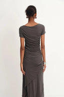 Nhat Jersey Dress in Tencel-Merino Knit