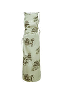 Vestido estampado flora Calista
