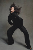 Pike Vintage-Waschung Boxy Cut Jacke aus Baumwoll-Denim