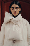 Cappotto Imbottito Convertible con Piumino d'Anatra Adrija Idrorepellente in Tessuto Leggero ad Alta Densità