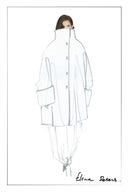 Grace Oversize-Midimantel aus einer Woll-Alpaka-Mischung