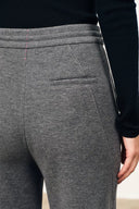 Pantalon décontracté large Reese en laine mérinos