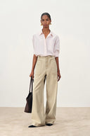 Flania Cargo Jeans in Cotton Denim