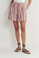 Completo Camicia e Pantaloncini a Righe Layal