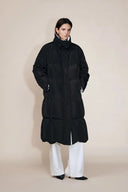 Carezza Double Faced Two Tone Down Jacket in High-Density Down-Proof