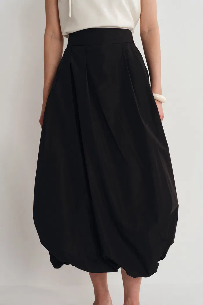大特価放出 ENFOLD RUBBER TUCK BALLON SKIRT 【公式通販】