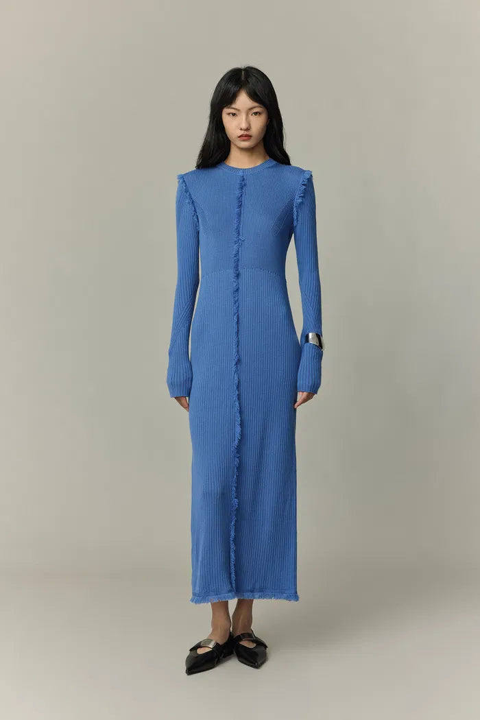 Jessica Dress in Merino Wool Knit – - Main Image