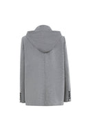 Daseasa Blazerjacke mit abnehmbarem Hoodie