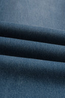 Jean taille haute à ourlet effiloché Vega en denim de coton délavé