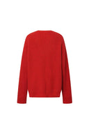 Star Lover Cardigan zodiaque en tricot épais de laine mérinos