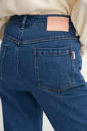 Sarah Five Button Bootcut Jeans in Stretch Denim