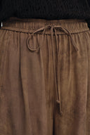 Pantalones de Descanso Hermione en Viscosa Lavada en Arena