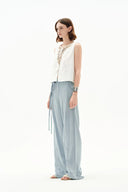 Lucy Light Blue Jeans in Lyocell-Acetate