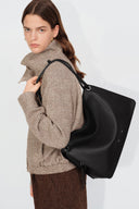 La Scala Large Bag in Pebble Grain Top Grain Leather