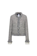 Abrigo Marcela en Tweed de Lana Gruesa