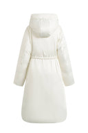 Carezza Double Faced Two Tone Down Jacket in High-Density Down-Proof