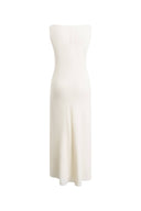 Sophia Floral Waist Cinched Sleeveless Dress in Light Chiffon