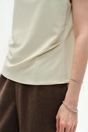 Top sans manches Lumina en tissu extensible quatre directions