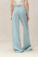 Cindy Leichte Weite Jeans aus Vintage-Wasch-Denim