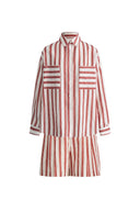 Completo Camicia e Pantaloncini a Righe Layal