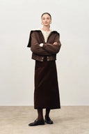 Dakota Cropped Quilted Cotton Jacket in Lightweight Blend