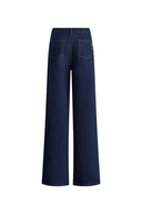 Hestia Hand Beaded Star Embellishment Jeans in Lyocell Denim
