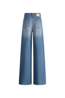 Jeans larges Rex en denim coton
